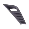 Grille gauche de pare-chocs avant pour NISSAN JUKE II depuis 2019, noire gaufrée, Neuve