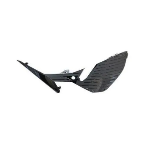 Grille gauche de pare-chocs avant pour PEUGEOT 308 III phase 1 depuis 2021, noire brillante, avec trou radar, Neuve