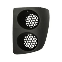 Grille gauche de pare-chocs avant pour FIAT STRADA 2005-2011, noire gaufrée, mod. STRADA TREKKING, Neuve