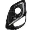 Grille gauche pare-chocs avant pour FORD PUMA depuis 2019, avec siège antibrouillard, moulure chromée, Mod. Titanium, Neuve