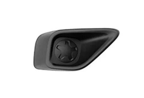 Grille inférieure droite de pare chocs avant pour FIAT DOBLO II phase 2 2015-2022, Noire, Neuve