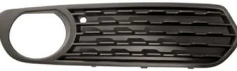 Grille latérale avant droite pour BMW SERIE 1 F20 de 2011 à 2015, avec trou antibrouillard, noire