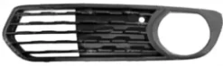 Grille latérale avant gauche pour BMW SERIE 1 F20 de 2011 à 2015, avec trou antibrouillard, noire
