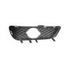 Grille latérale gauche avant pour MERCEDES CLASSE E 2009-2012, avec trou, Mod. ELEGANCE, Neuve