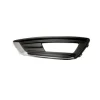 Grille latérale gauche pare-chocs avant, pour FORD FOCUS III phase 2 2014-2018, avec trou, profil chromé, Neuve