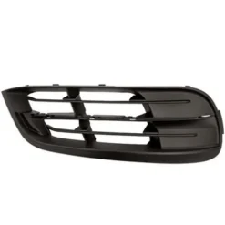 Grille pare chocs avant droit pour BMW Serie 5 F10N, 2013-2016, trous moulure, noire, Neuve