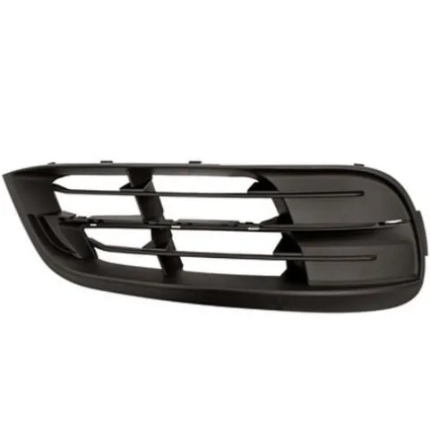 Grille pare chocs avant droit pour BMW Serie 5 F10N, 2013-2016, trous moulure, noire, Neuve