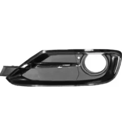 Grille Pare chocs avant gauche pour BMW Serie 3 F30, 2012-2014, trou antibrouillard, noire, Mod. SPORT LINE, Neuve