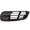 Grille pare chocs avant gauche pour BMW Serie 5 F10N, 2013-2016, trous moulure, noire, Neuve