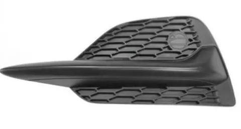 Grille pare chocs avant gauche pour NISSAN QASHQAI 2017-2021, avec emplacement pour capteur, Neuve