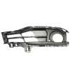 Grille pare-chocs avant droit pour BMW Serie 3 F30/F31, 2015-2018, ouverte, trou feu antibrouillard, noire, Mod. SPORT LINE, Neuve