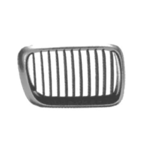 Grille radiateur avant droite pour BMW Serie 3 E36 COUPÉ, 1993-1998, chromée, Neuve