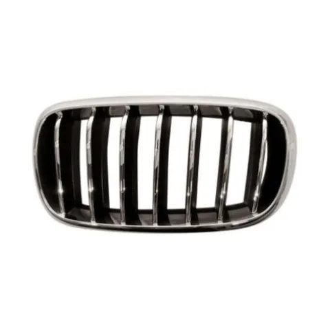 Grille radiateur gauche pour BMW X5 F15 2014-2018, chromée/black, mod. PURE EXCELLENCE, Neuve
