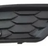 Grille superièur pare chocs avant droit pour VOLKSWAGEN TIGUAN II phase 1, 2016-2020, avec trous PDC+supports, Neuve