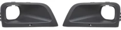Grilles de calandre droite et gauche pour CITROËN BERLINGO III ph.1 2018-2024, noires, avec trous AB, modèle VAN M/XL ,Neuves