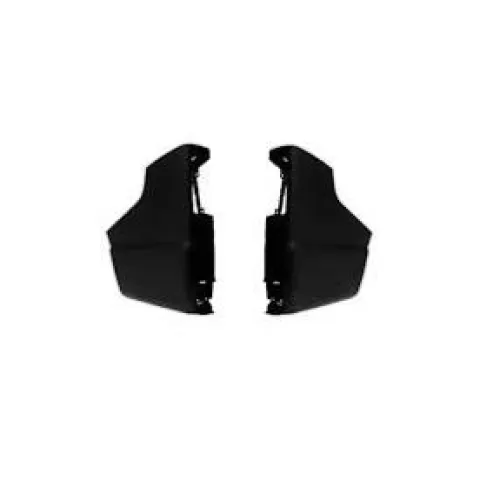 Kit Crosse pare chocs arrière droit et gauche pour RENAULT TRAFIC III phase 1 2014-2019, noire, Neuf