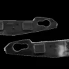 Kit droit/gauche support pare chocs arrière pour CITROËN C3 III phase 1 2016-2020, Neuf