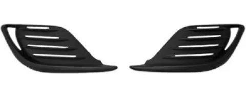 Kit grilles de calandre droite & gauche pour RENAULT SCENIC IV phase 1 depuis 2016, noir, Neuves