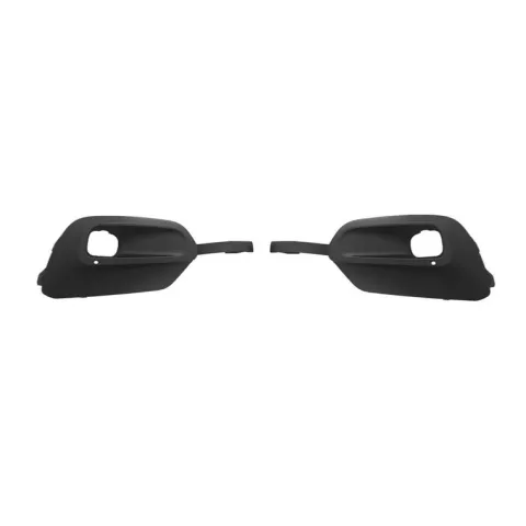 Kit Grilles de calandre droit et gauche pour OPEL COMBO V E, depuis 2018, trous Antibrouillard, Noires, Neuves