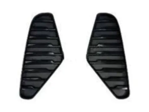 Kit moulure pare chocs arrière droit/gauche pour RENAULT CLIO V phase 2 depuis 2023, noir gaufré, Neuf