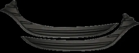 Kit moulures sous phares pare chocs avant droit & gauche pour RENAULT CLIO IV 2016-2019, Neuf