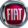 Logo monogramme avant diamètre 95 mm., rouge pour FIAT 500 de 2007 à 2015, Neuf