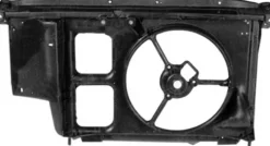 Masque Armature de face avant pour PEUGEOT 206 CC, 2000-2007, (sans clim) buse ventilateur