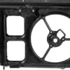 Masque Armature de face avant pour PEUGEOT 206 ph.1, 1998-2003, (sans clim) buse ventilateur