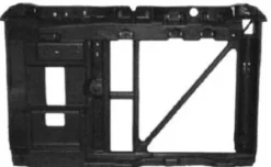 Masque Armature de face avant pour CITROËN C3 I phase 1, 2002-2005, (diesel), buse ventilateur