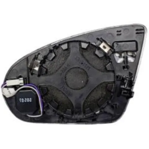 Miroir de rétroviseur extérieur droit pour MERCEDES CLASSE A AMG/AMG LINE Coupé/Sedan, depuis 2018 (W177), 4 portes, asphérique, dégivrant, avec support de fixation, BLIS, Neuf