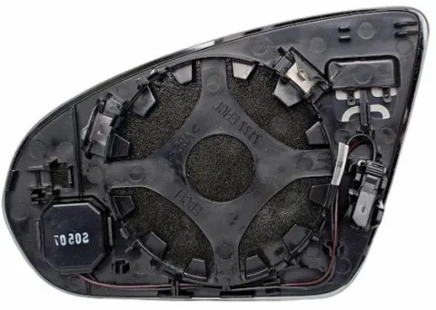 Miroir de rétroviseur extérieur droit pour MERCEDES CLASSE A depuis 2018 (W177), asphérique, dégivrant, avec support de fixation, BLIS, anti-éblouissement, Neuf