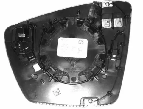 Miroir Glace de rétroviseur gauche pour SKODA KAROQ 2017-2022, dégivrant, BLIS, Neuf