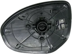 Miroir Glace de rétroviseur droit pour MAZDA 2 II 2007-2014, dégivrant, chromé, Neuf