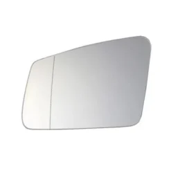 Miroir Glace de rétroviseur extérieur gauche pour MERCEDES CLASSE B phase 1 (T246) 2011-2014, dégivrant, avec support de fixation, Neuf