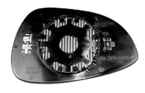 Miroir Glace de rétroviseur gauche pour FORD B-MAX depuis 2012, asphérique, dégivrant, Neuf