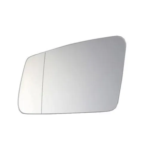 Miroir Glace de rétroviseur extérieur gauche pour MERCEDES CLASSE B phase 2 (W246) 2014-2019, dégivrant, avec support de fixation, Neuf