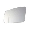 Miroir Glace de rétroviseur extérieur gauche pour MERCEDES CLASSE GLA Phase 1, 2013-2016 (X156), dégivrant, Neuf