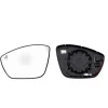 Miroir Glace de rétroviseur extérieur gauche pour CITROËN C4 CACTUS phase 2, 2018-2020, BLIS, dégivrant, avec support de fixation, neuf