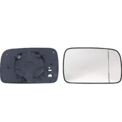Miroir Glace de rétroviseur extérieur droit pour VOLKSWAGEN POLO III CLASSIC SW, 1996-1999, dégivrant, Neuf