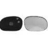 Miroir Glace rétroviseur droit pour CITROËN C3 I phase 2, 2005-2009, dégivrant, à clipser, Neuf