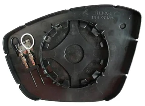Miroir Glace rétroviseur droit pour PEUGEOT 308 II phase 1, 2013-2017, dégivrant, à clipser, Neuf
