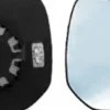 Miroir Glace rétroviseur droit pour CITROËN C4 PICASSO I ph.2, 2010-2013, bleu, dégivrant, à clipser
