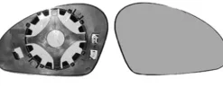 Miroir Glace rétroviseur droit pour SEAT IBIZA III phase 2, 2006-2008, dégivrant à clipser, Neuf