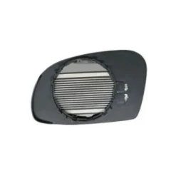 Miroir Glace rétroviseur droit pour CITROËN SAXO phase 2, 1999-2003, à clipser, Neuf