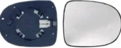 Miroir Glace rétroviseur droit pour RENAULT TWINGO II phase 2, 2012-2014, dégivrant, à clipser