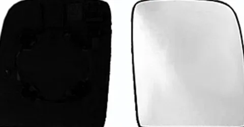 Miroir Glace rétroviseur droit pour PEUGEOT EXPERT II 2007-2016, verre supérieur, à clipser
