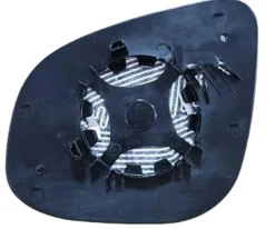 Miroir Glace rétroviseur droit pour MERCEDES CITAN (W415) depuis 2012 >, asphérique, à clipser