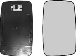 Miroir Glace rétroviseur droit pour MERCEDES SPRINTER I (W901-W905), 2000-2006, à clipser, Neuf