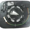 Miroir Glace rétroviseur droit pour JEEP RENEGADE phase 1, 2014-2018, dégivrant à clipser, modèle BLIND SPOT Neuf