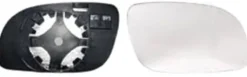 Miroir Glace rétroviseur droit pour VOLKSWAGEN TOURAN I phase 1, 2003-2006, dégivrant, à clipser